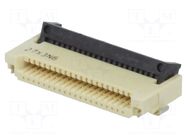 Connector: FFC/FPC; SMT; PIN: 20; 0.5mm; horizontal OMRON
