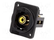 Coupler; RCA socket,both sides; FT; XLR standard; 19x24mm CLIFF