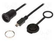 Adapter cable; USB 2.0,with protective cap; 3m; 1310; IP65 ENCITECH