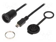 Adapter cable; USB 2.0,with protective cap; 3m; IP65; 1310 ENCITECH