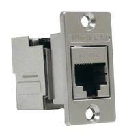 RJ45 CONN, JACK, 8P8C, 1PORT, PANEL