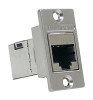 ADAPTOR, IN-LINE, RJ45 JACK-JACK, 8POS