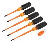 SCREWDRIVER SET, SLIM-TIP, 6PC