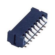 DIP SWITCH, PIANO, 8PST-NO, 0.1A/6V, SMD