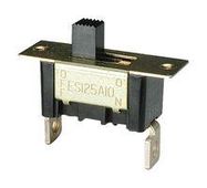 SLIDE SWITCH, SPST, 15A, 250VAC, PANEL