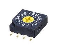 ROTARY CODE SWITCH, BCH, 0.1A, 5VDC, SMD