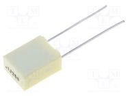 Capacitor: polyester; 220nF; 140VAC; 250VDC; 5mm; ±5%; 7.2x6x11mm KEMET