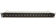 PATCH PANEL, BNC, 16PORT, 1U