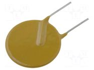 Fuse: PTC polymer; 3A; THT; 10.2mm; Ø0.81x7.6mm ECE