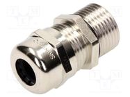 Cable gland; with long thread; PG21; IP68; brass; SKINTOP® LAPP