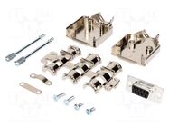 Connector: D-Sub; PIN: 9; plug; female; straight; soldering MH CONNECTORS