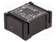 Transformer: encapsulated; 24VA; 115VACx2; 9V; 9V; 1333mA; 1333mA HAHN