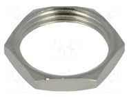 Nut; Application: BNC socket; Thread: 1/2-28UNEF-2B TE Connectivity