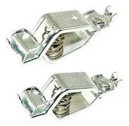 GROUNDING CLIP, 25A, STEEL PLATED STEEL