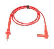 TEST PROBE-4MM R/A BANANA PLUG, RED, 39"