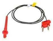 TEST PROBE-4MM DBL BANANA PLUG, RED, 48"