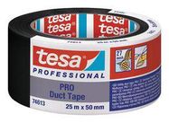 TAPE, DUCT, 50MM X 25M, BLACK