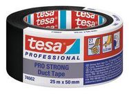 TAPE, DUCT, 50MM X 25M, BLACK