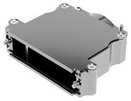 D SUB BACKSHELL, 180DEG, ALUM