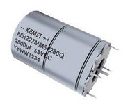 CAP, 1100UF, 63V, ALU ELEC, RADIAL