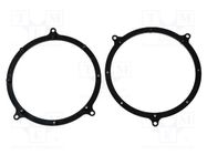 Speaker frame; 165mm; Audi; Audi A3 1994->,Audi A4 1994->; 2pcs. ACV