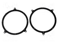 Speaker frame; 165mm; Audi; Audi A3 1994->,Audi A4 1994->; 2pcs. ACV