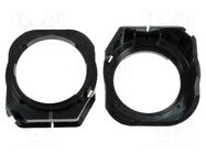 Speaker frame; 165mm; Mercedes; Mercedes C-class rear shelf ACV