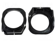 Speaker frame; 165mm; Mercedes; Mercedes C-class rear shelf ACV