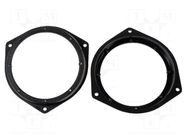 Speaker frame; 120mm; Opel; Opel Astra G 1998->; 2pcs. ACV