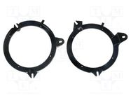 Speaker frame; 165mm; Volvo; Volvo S70 1996->2000; 2pcs. ACV