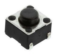 TACTILE SWITCH, 0.05A, 12VDC, 260GF, SMD