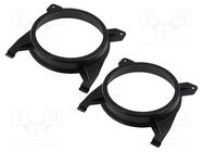 Speaker frame; 165mm; Volvo; Volvo S60 2001->2009; 2pcs. 4CARMEDIA