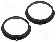 Speaker frame; 165mm; Ford; Ford Fiesta 2009->; 2pcs. PER.PIC.