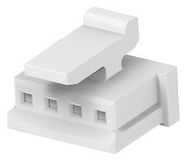 CONNECTOR HOUSING, RCPT, 4POS, 1.5MM