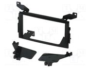 Radio frame; Hyundai; 2 DIN; black ACV