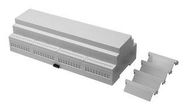 ENCLOSURE, PC, DIN RAIL, LIGHT GREY