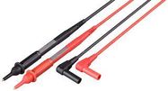 TEST LEAD SET, BLACK, RED, 950MM, 1KV