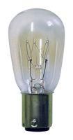 BULB, BA15D, 230VAC, 109MA, 25W, SILVER