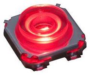 TACTILE SW, 0.05A, 28V, 400GF, SMD, RED