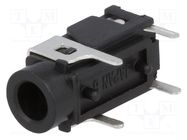 Connector: Jack 3,5mm; socket; female; stereo; ways: 3; angled 90° LUMBERG