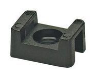 CABLE BINDER BASE, BLACK, 15MM