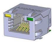 RJ45 CONN, R/A JACK, 8P8C, 1PORT, SMT