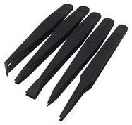 TWEEZER SET, ESD SAFE, 5PC