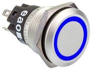 LED PANEL INDICATOR, BLUE, 19MM, 24V