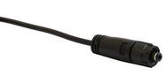 DC PWR CORD, 2.5MM PLUG-FREE END, 2M