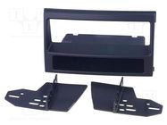 Radio frame; Kia; 1 DIN; matt black METRA