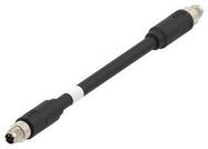 CABLE, 4P SPE M8 HYBRID PLUG-PLUG, 5M