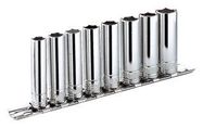 SOCKET SET, 6POINT, METRIC, 3.2-9MM