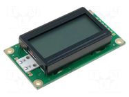 Display: LCD; alphanumeric; STN Positive; 8x2; grey; 58x32x13.2mm RAYSTAR OPTRONICS