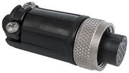 CIRCULAR CONNECTOR, 18POS, PLUG, CRIMP